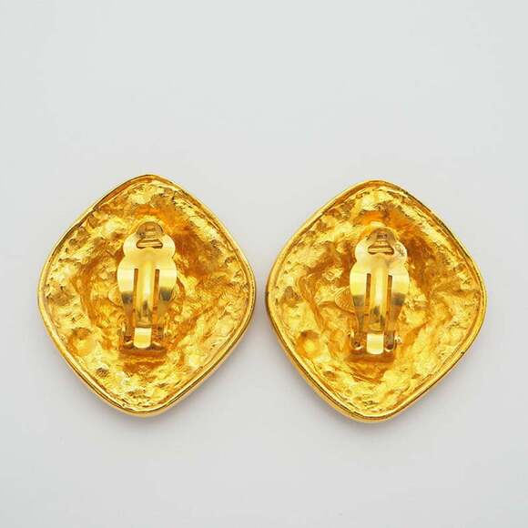CHANEL Gold Earrings